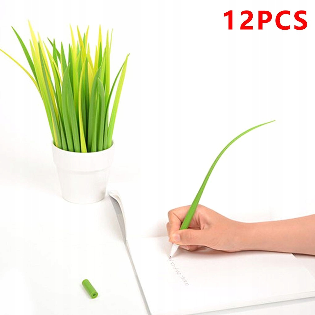 12 sztuk x długopis na trawę Grassblade Silicon