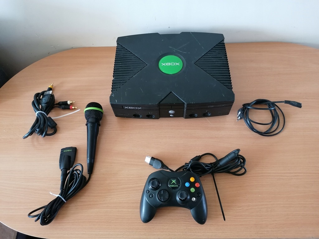 ZESTAW Microsoft Xbox Classic !