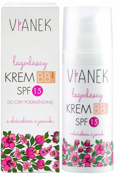SYLVECO VIANEK Łagodzący krem BB SPF 15 jasny 50ml