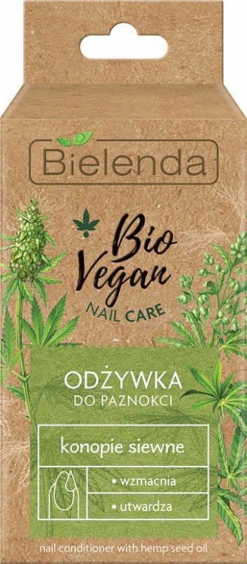 Bielenda Bio Vegan Odżywka do paznokci Konopie