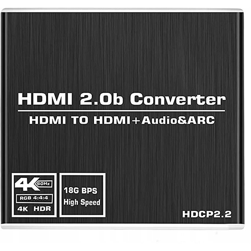 Ekstraktor HDMI 2.0 TOSLINK KONWERTER ARC 5.1