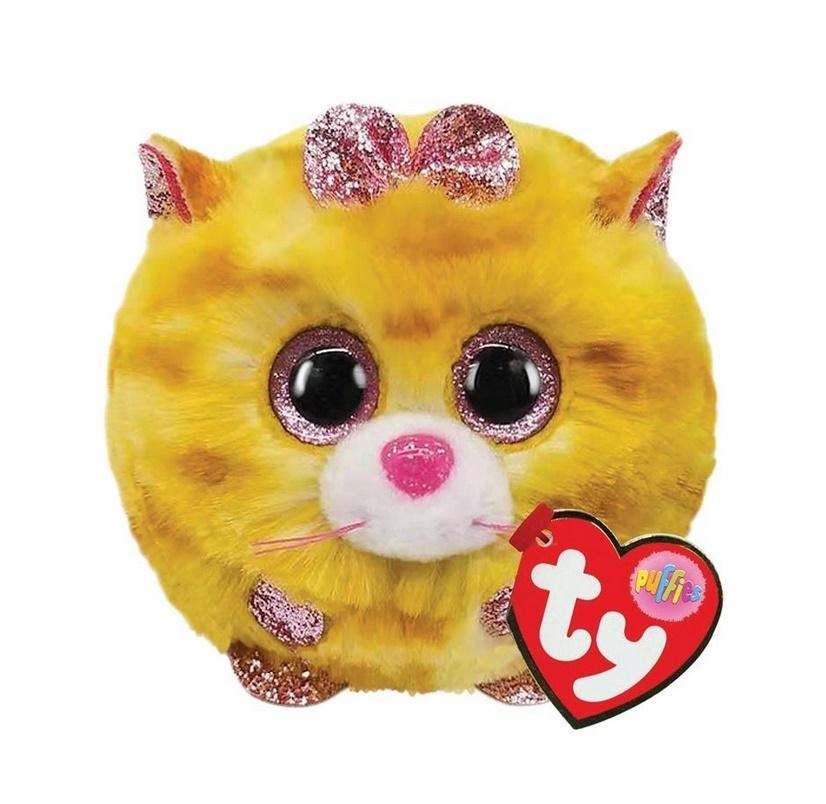 Maskotka Puffies TABITHA - żółty kot, TY