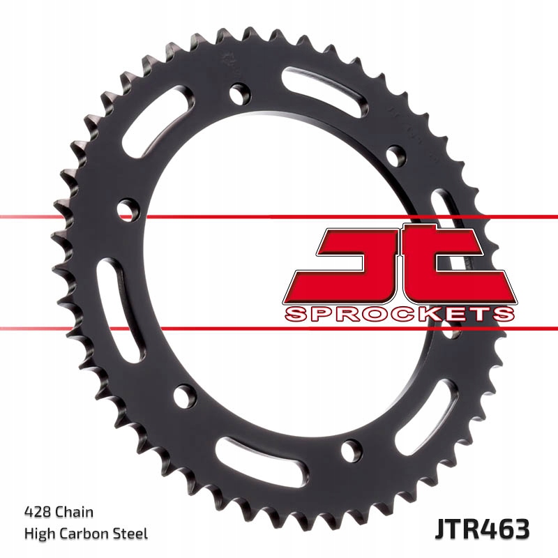 ZĘBATKA NAPĘDZANA TYŁ MOTO. STALOWA ZEBATKA NAPĘDZANA JT JTR463.48