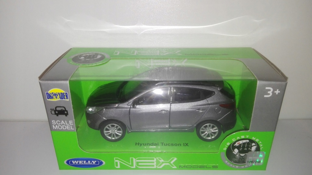 model welly 1: 34 Hyundai Tuscon IX