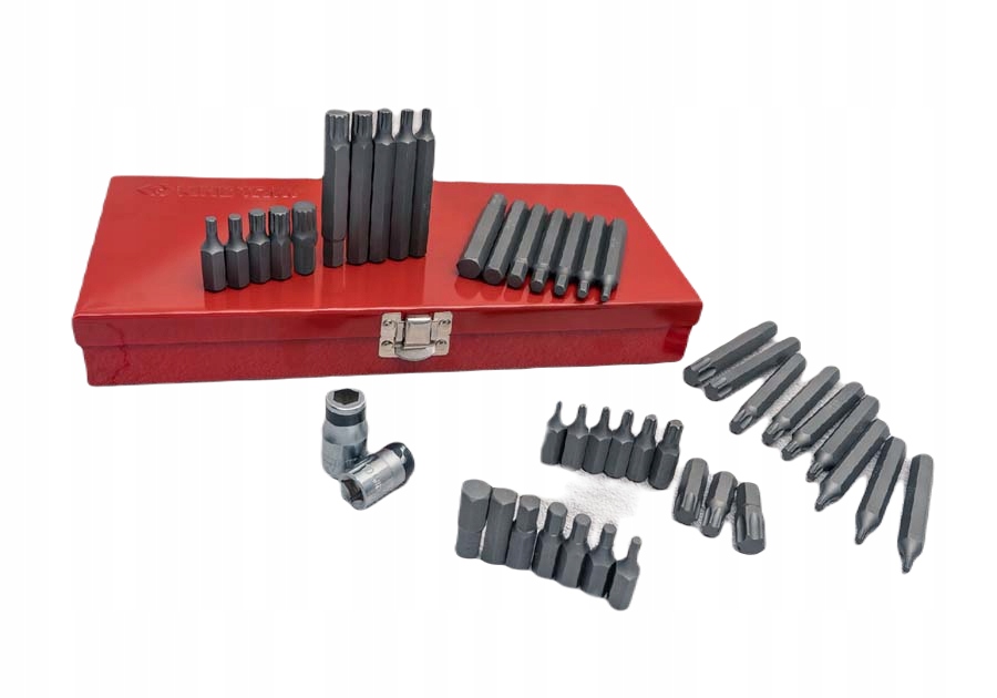 Zestaw bitów TORX HEX SPLINE 44szt. KING TONY Oryginał