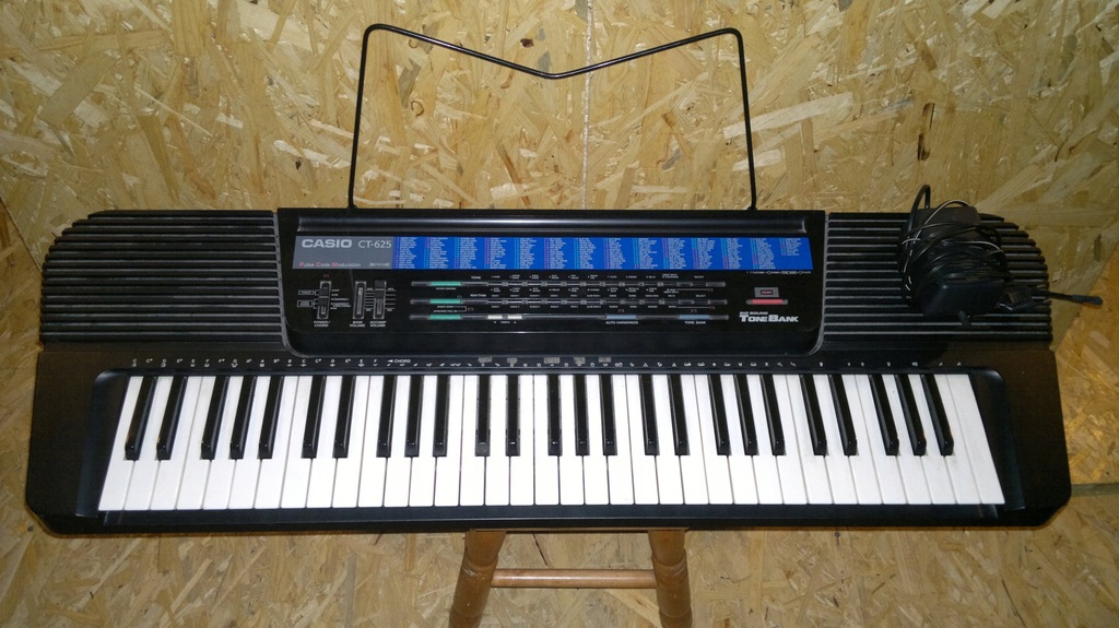 Syntezator Keyboard CASIO CT-625 Made in JAPAN - 8249650796 - oficjalne  archiwum Allegro