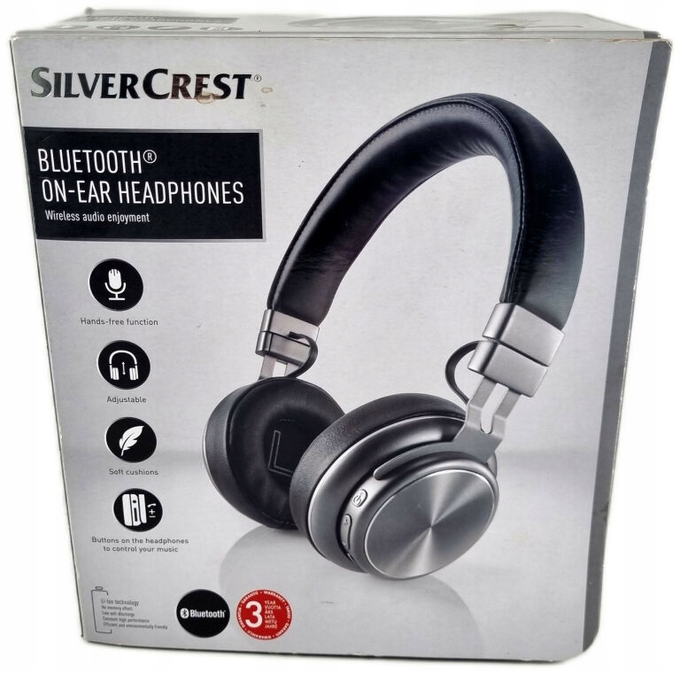 SŁUCHAWKI BLUETOOTH SILVERCREST SBKP1A3 11575218239 oficjalne archiwum Allegro