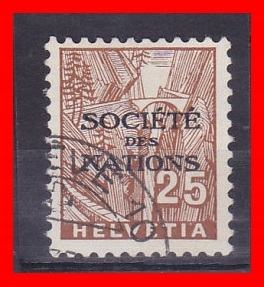 SZWAJCARIA - seria kasowana z 1934 r. Z 2367.