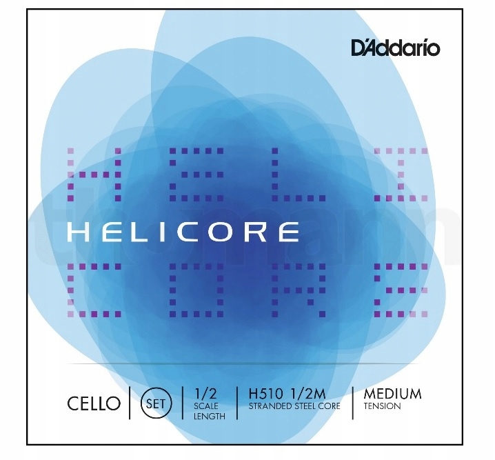 Struny wiolonczelowe D'Addario H510 1/2M HELICORE