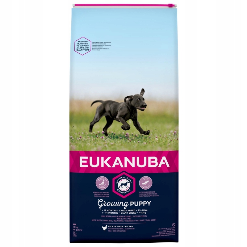 EUKANUBA Growing Puppy Large Breed 15kg