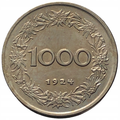 54946. Austria, 1000 koron 1924 r.