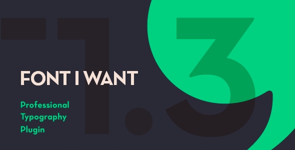 Wtyczka Font I Want