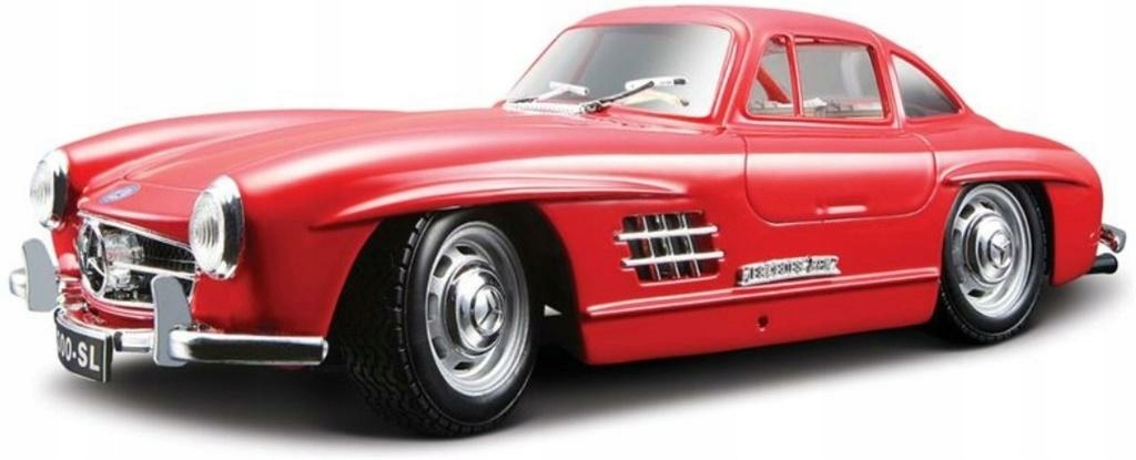 Mercedes Benz 300SL 1954 srebrny BBURAGO