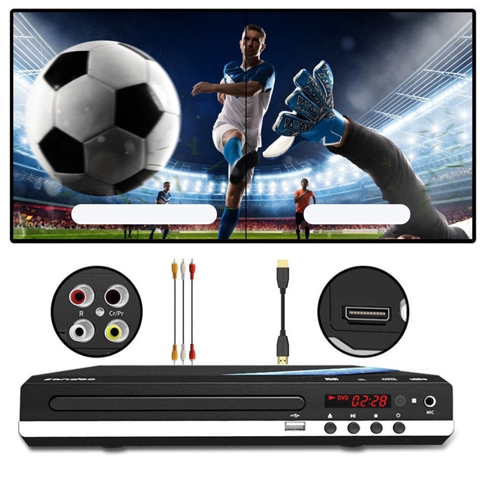 Купить DVD-плеер 4K UHD HD с HDMI USB AV для телевизора: отзывы, фото, характеристики в интерне-магазине Aredi.ru