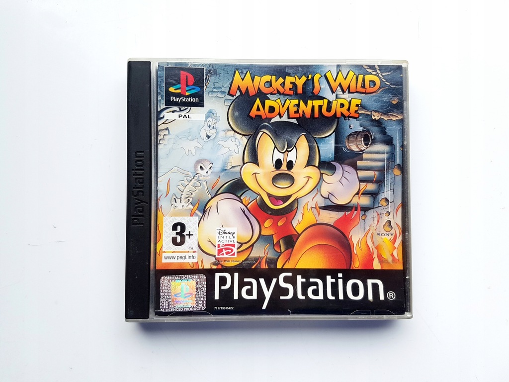 MICKEY'S WILD ADVENTURE PS1 PSX PSONE PLAYSTATION