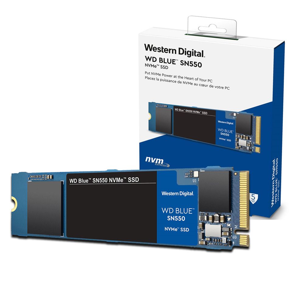 Dysk SSD WD Blue 500GB WDS500G2B0C NVMe 2400/1750