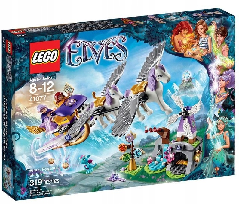 LEGO ELVES 41077 SANIE PEGAZA AIRY Klocki