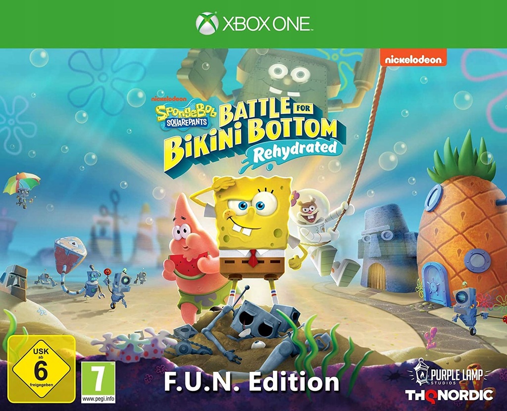 Spongebob Kanciastoporty Battle Bikini F U N Xone 9190196351 Oficjalne Archiwum Allegro