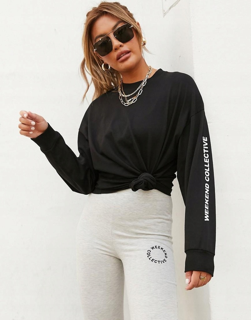 29P101 NY2 BLUZKA OVERSIZE NAPISY__XL