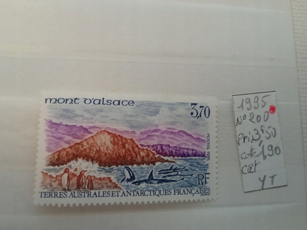 Terytorium Arktyczne Francji Yvert nr.200 rok 1995