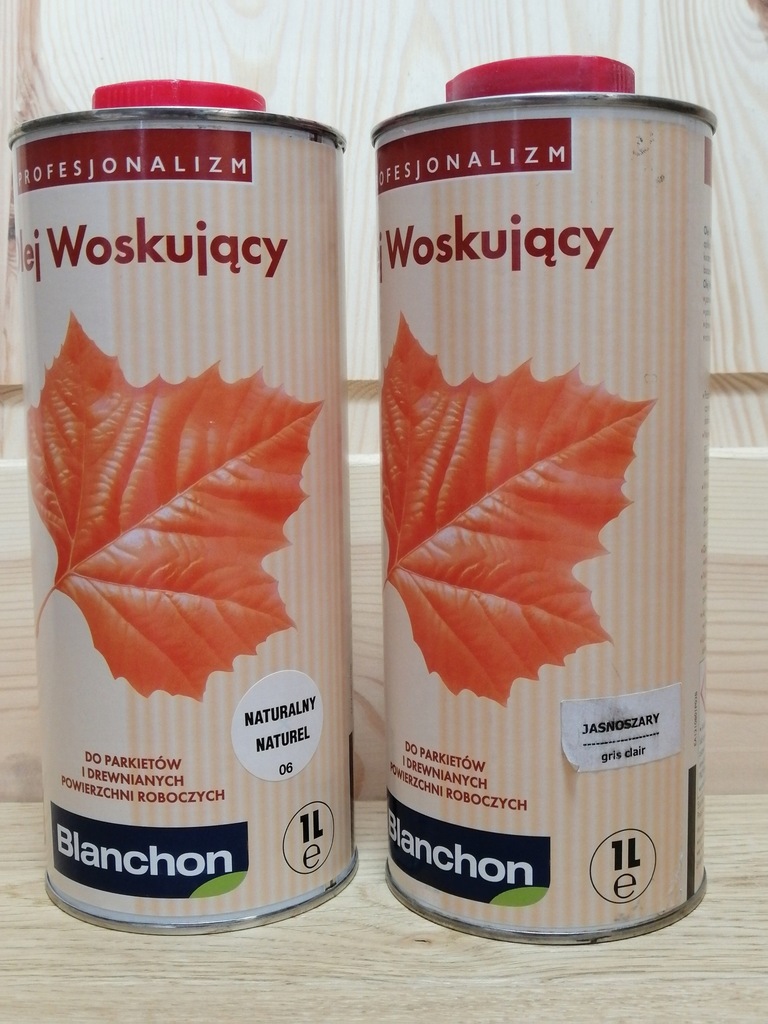 Blanchon Olej woskujący jasnoszary/ natural 1l