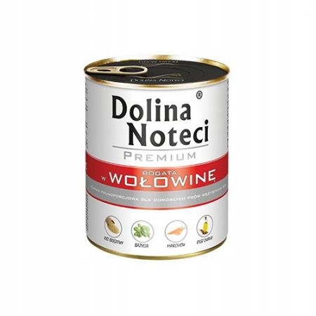 Dolina noteci Karma dla psa wołowina 800g