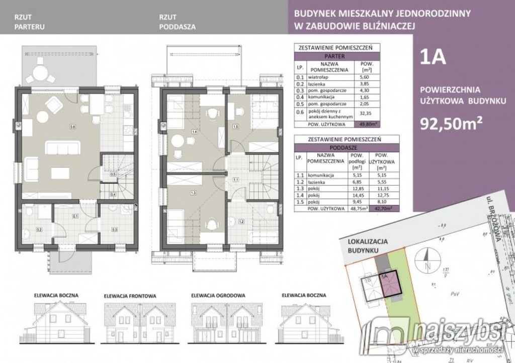 Dom, Goleniów, Goleniów (gm.), 99 m²