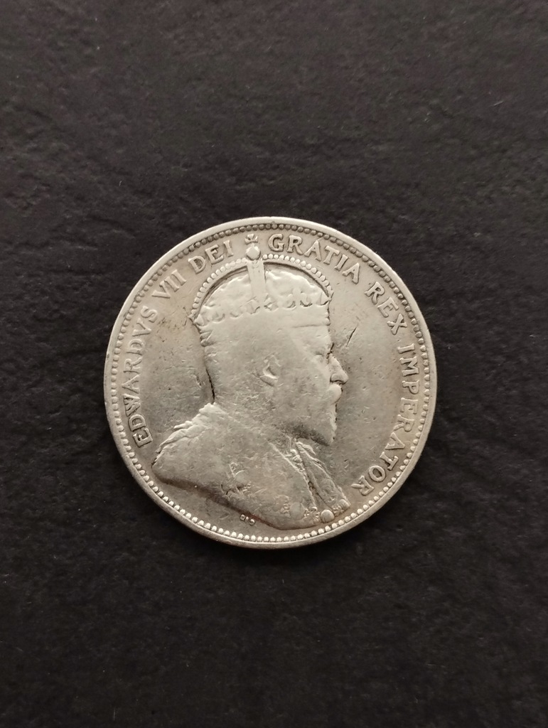 Kanada 25 centów 1910 rok