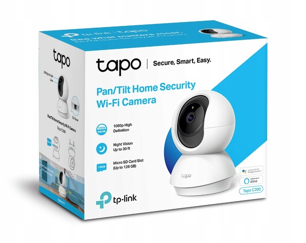 TP-LINK TP-LINK Pan/Tilt Home Security Wi-Fi Camer