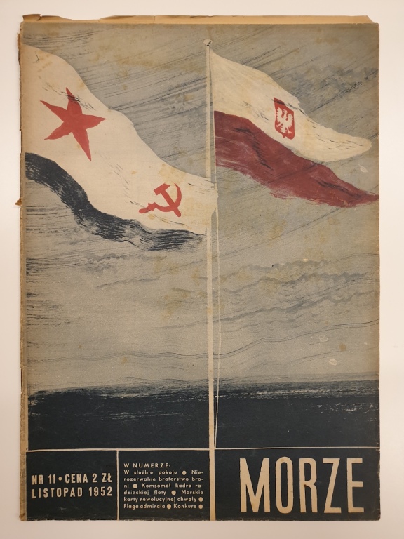Morze – miesięcznik marynistyczny nr 11/1952
