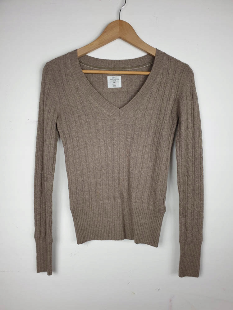 Brązowy sweter H&M r. S