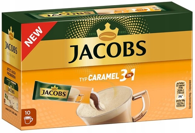 Kawa w saszetkach Jacobs 10 szt.