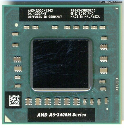 PROCESOR AMD AM3420DDX43GX A6-3420 1.5 GHz 4 MB