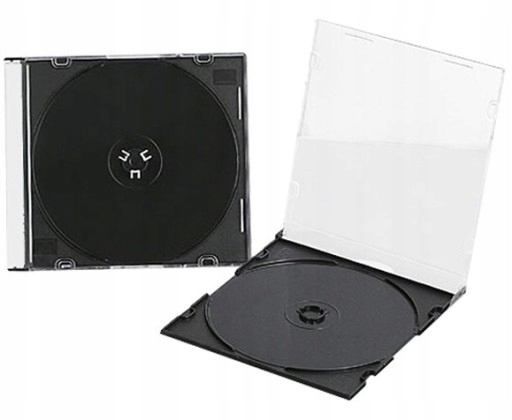 Pudełko na płyty CD DVD SLIM