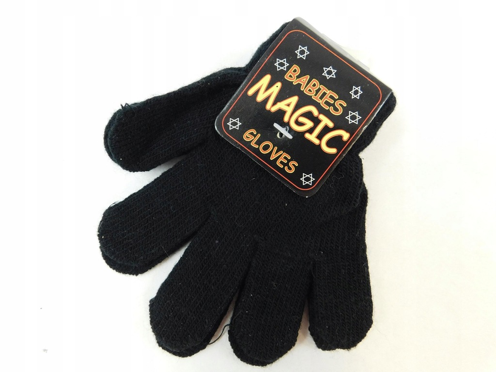 0801d82 MAGIC GLOVES rękawiczki CZARNE 80 cm