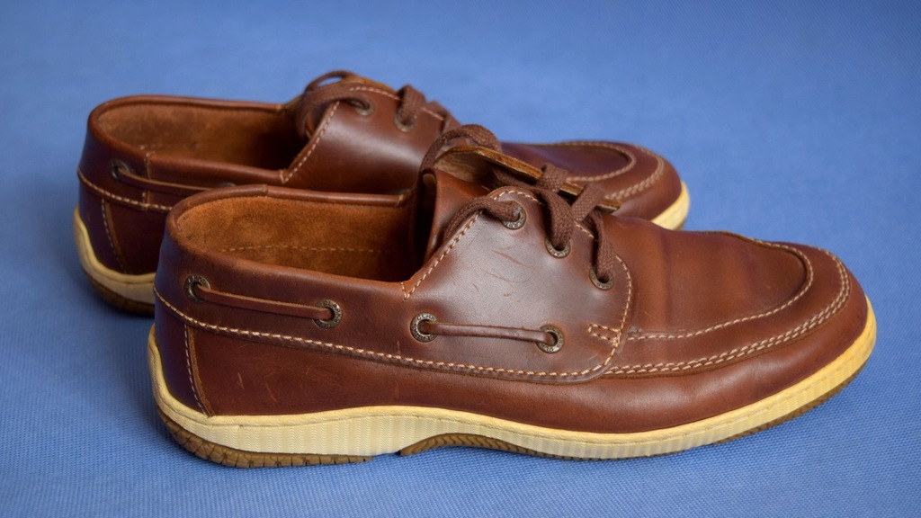 CLARKS SKÓRZANE buty męskie 44