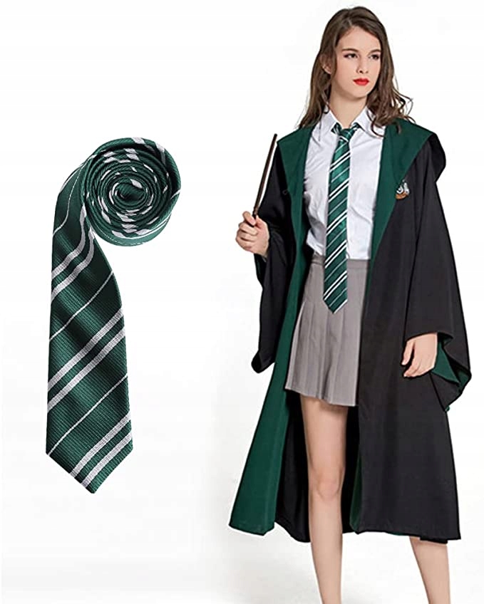 KOSTIUM PRZEBRANIE MAGIER ROBE HOGWARTS ROZMIAR M