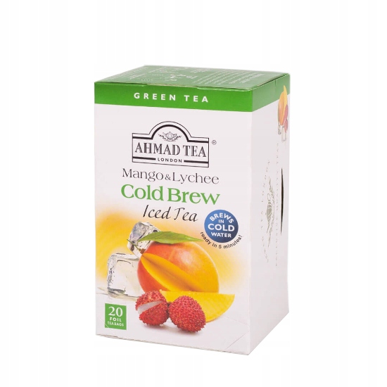 Ahmad Mango Lychee Iced Green Tea 20 saszetek