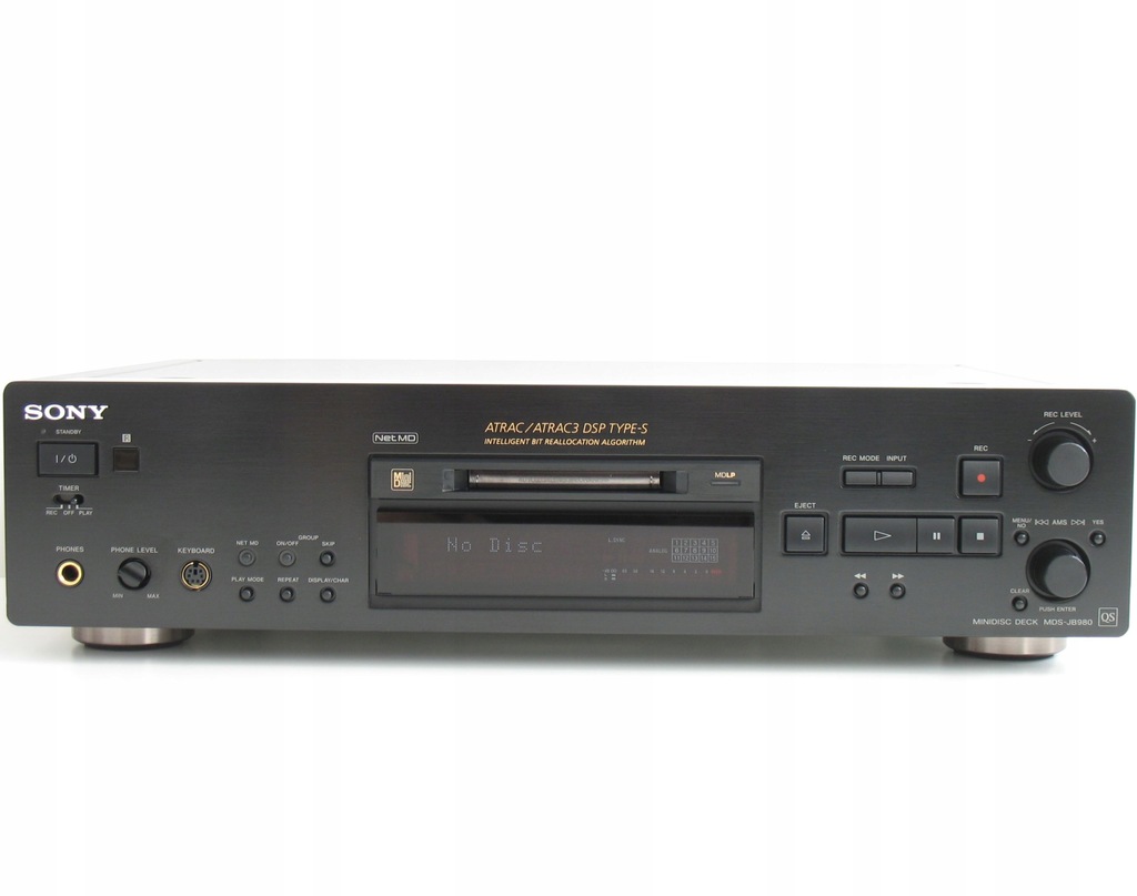 MINIDISC SONY MDSJB980 QS ATRACR 8756780613 oficjalne archiwum
