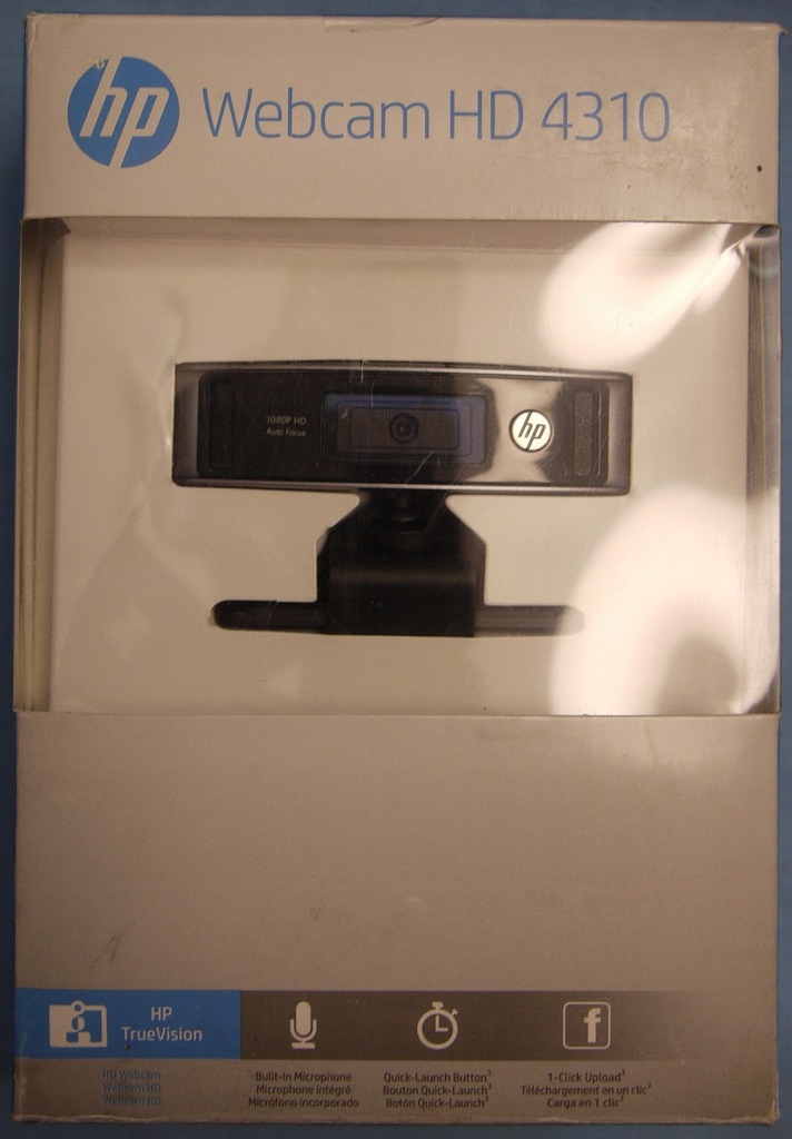 HP WebCam HD 4310 Uszkodzona 12166078248 oficjalne archiwum
