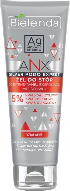 Bielenda ANX Silver Podo Expert Żel do intensywnej