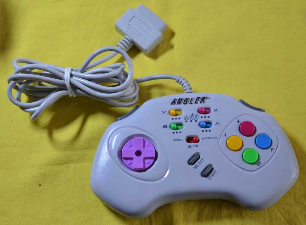 BEESHU ANGLER WIELKI PAD DLA NINTENDO SNES