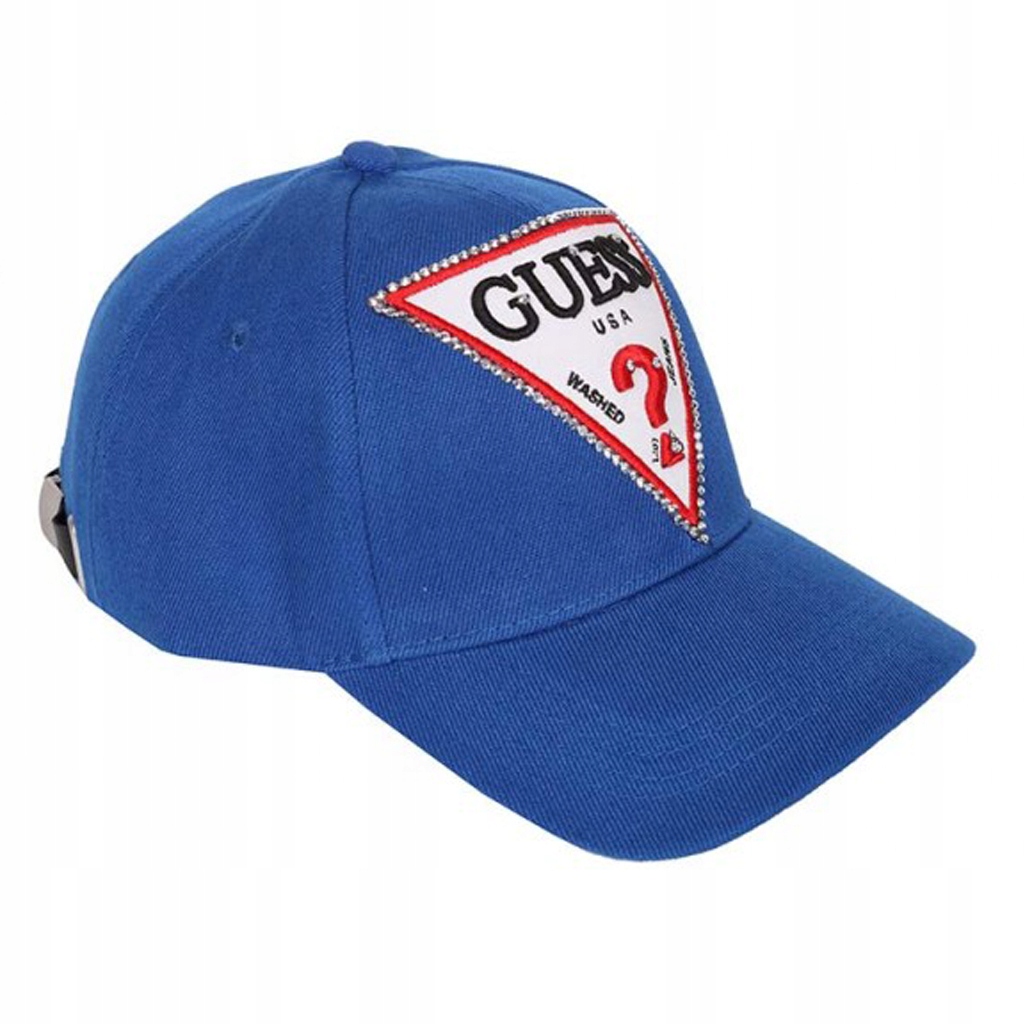 CZAPKA GUESS LOGO BASEBALL CAP BLUE W92Z60WA280