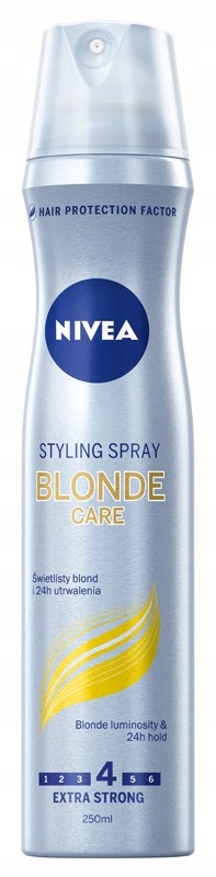 Nivea Hair Care Styling Lakier do włosów Blond Car