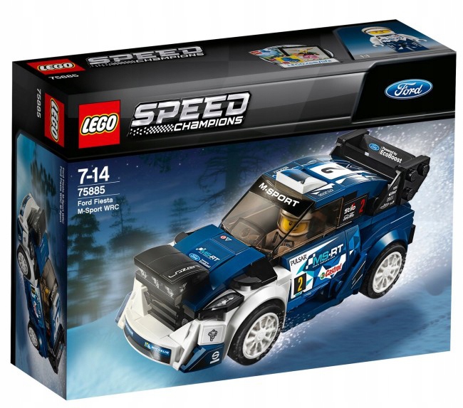 LEGO SPEED CHAMPIONS Ford Fiesta M-Sport WRC p6 7