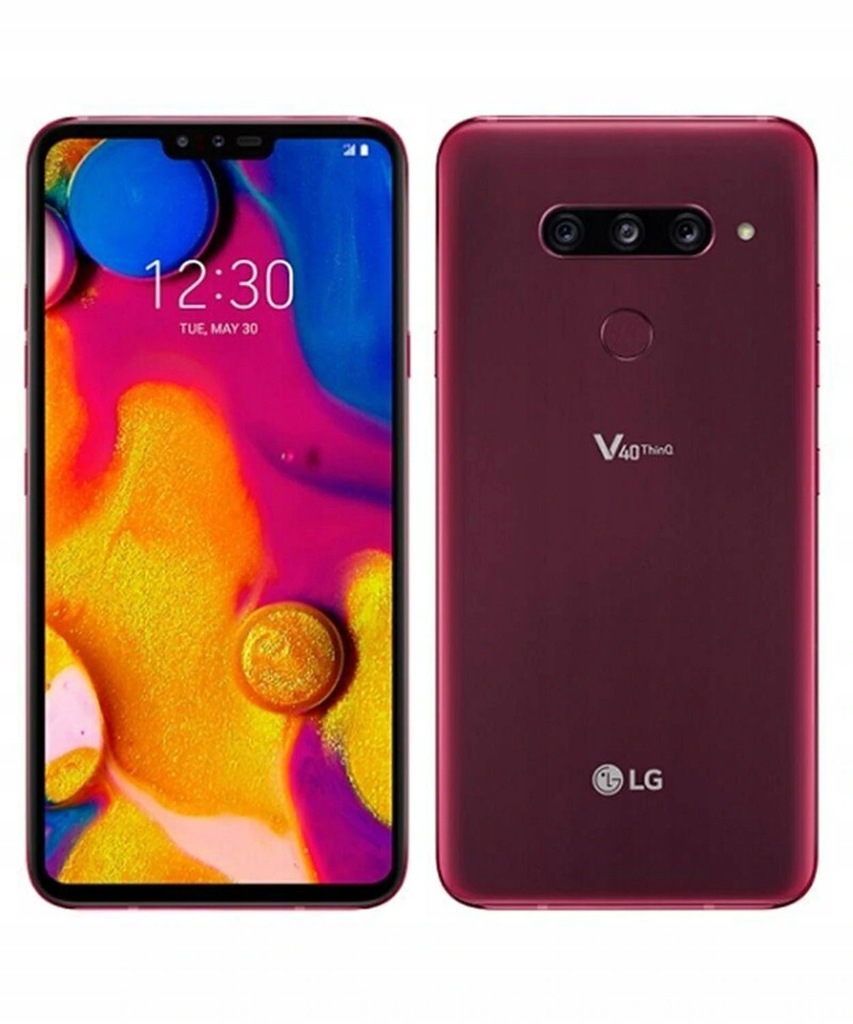 Smartfon LG V40 6 / 64 GB czerwony