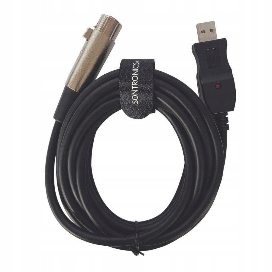 Sontronics XLR-USB Cable - Kabel XLR-USB do mikrofonów dynamicznych, 3 metr