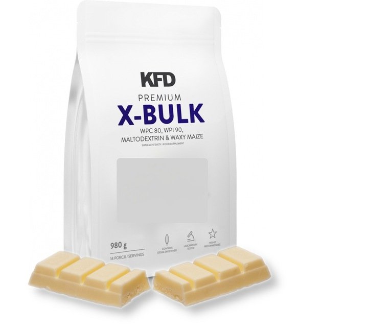 Bulk KFD Premium X-BULK 980g Biała Czekolada
