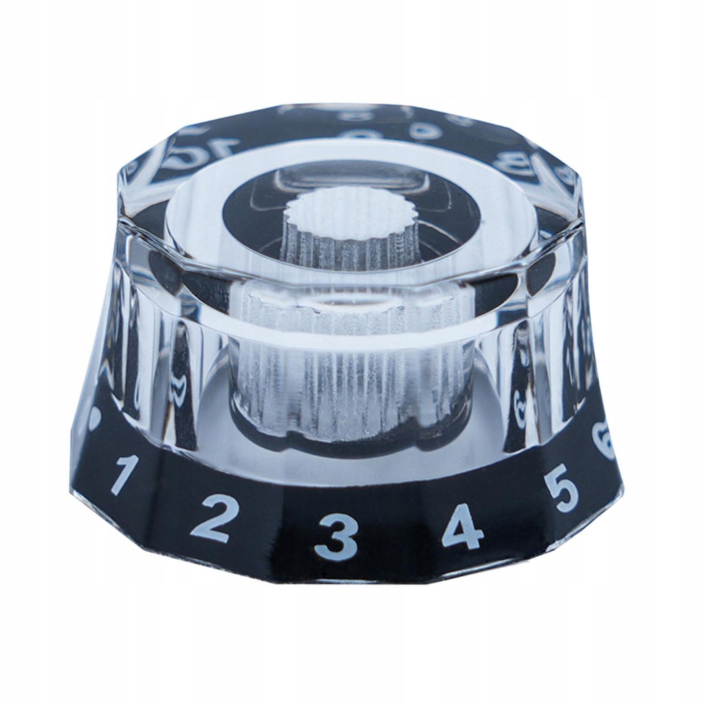 Guitar Knobs Durable Electric Guitar Top Hat Knobs for Bass Black