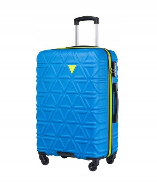 Średnia walizka PUCCINI ABS018 B California blue